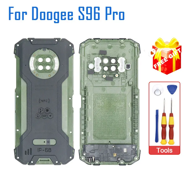 New Original Doogee S96 Pro Battery Cover Back Cover With Speaker Loud Speake Replacement Accessories Parts For DOOGEE S96 Pro