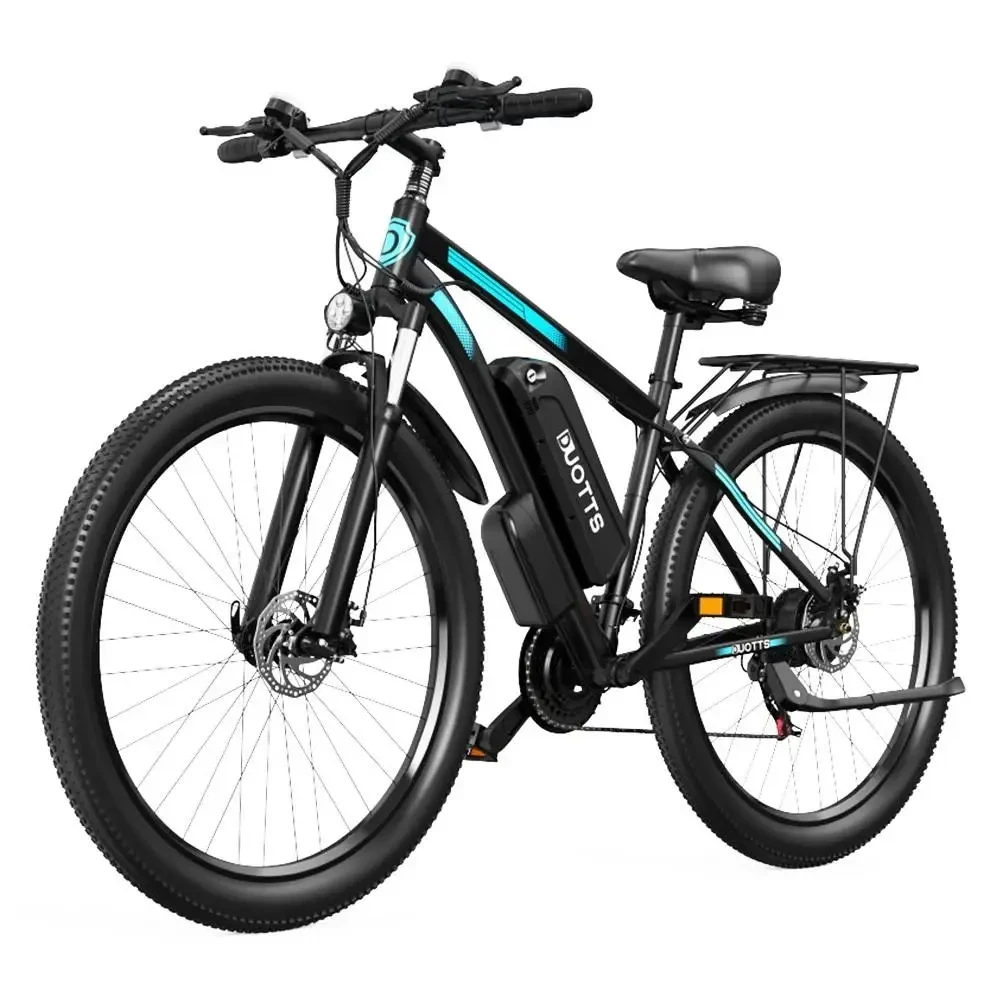 DUOTTS C29 Adult Electric Bike 50km/h 750W Mountain Bikes With Rear Rack 48V 15Ah Battery Electric Road Bikes Electric Bicycle