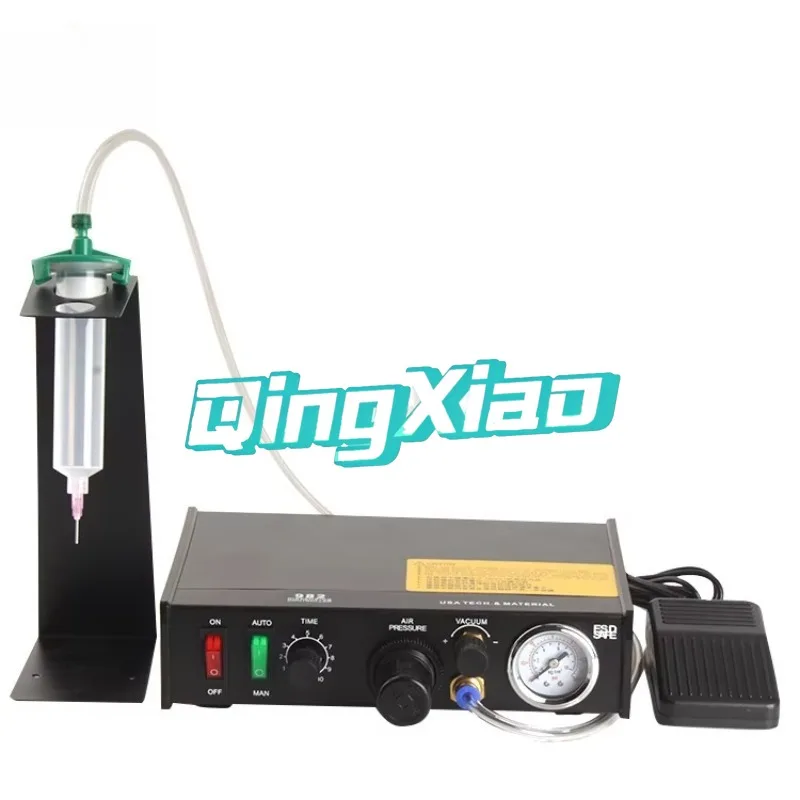 Silicone Glue Applicator Semi Automatic Dispensing Machine Glue Gun Quick Drying Glue Dispenser With Three Piece Silicone Sleeve