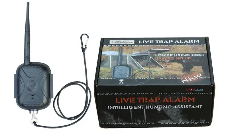 Live Animal Trap Alarm System for Hunting Pest Animals