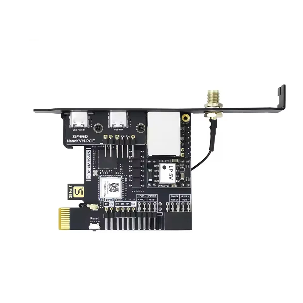 Sipeed NanoKVM-PCIe IP-KVM Mini Remote Control Operations