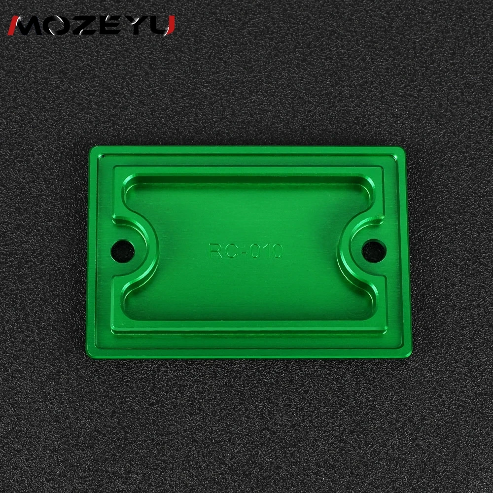 Motorcycle CNC Front Brake Fluid Reservoir Oil Cup Cap Master Cylinder Cover FOR KAWASAKI ER5 ER-5 ER500 1999 2000 2001 2002