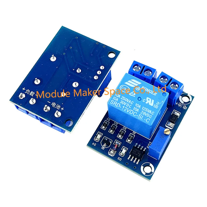DC 12V Battery Undervoltage Low Voltage Cut off Automatic Switch Recovery Protection Module Charging Controller Protection Board
