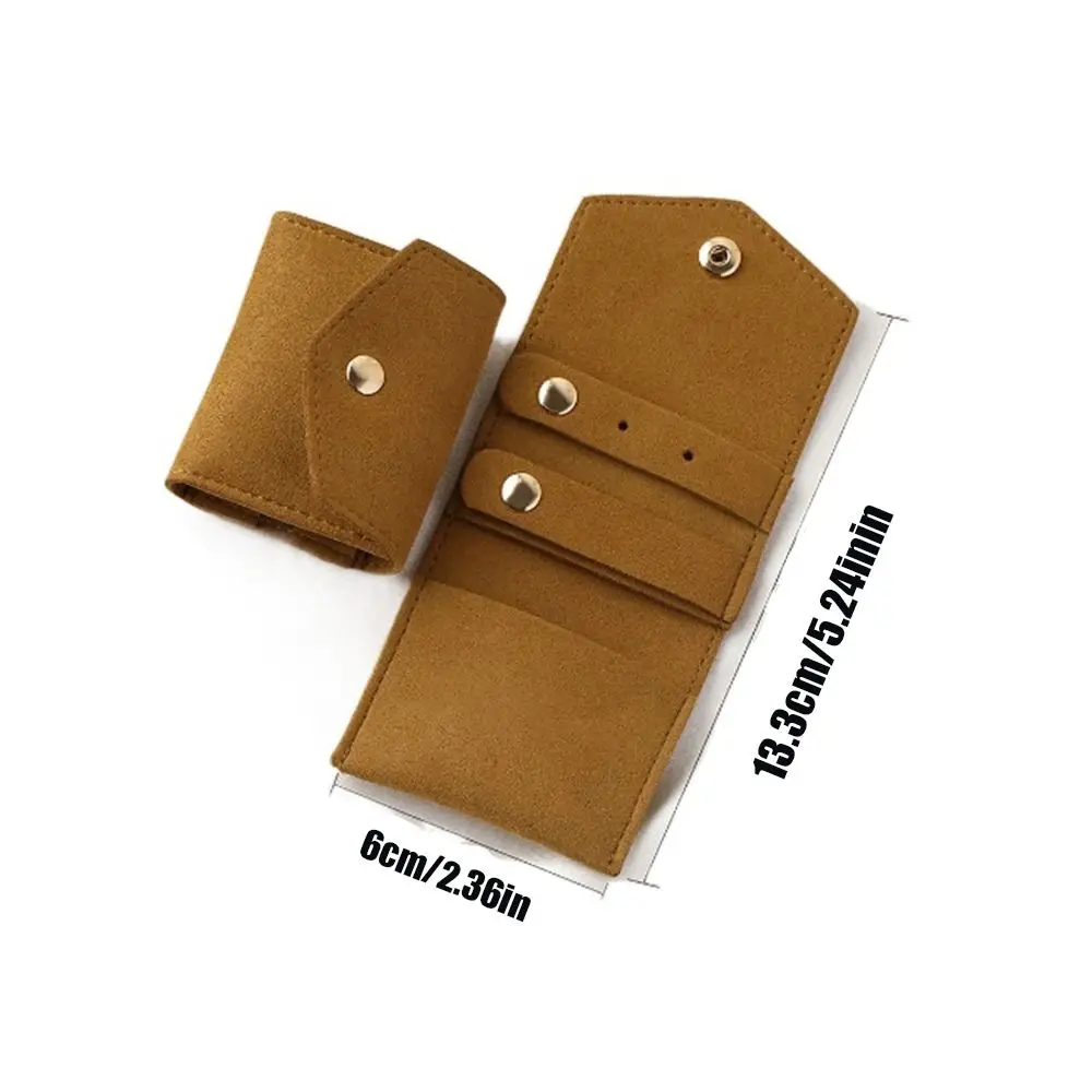 Sac d'exposition de bijoux en velours de couleur unie, conteneur d'exposition de bijoux, sac de bague de collier, étui à bijoux, organisateur de boucles d'oreilles Portable pour femmes