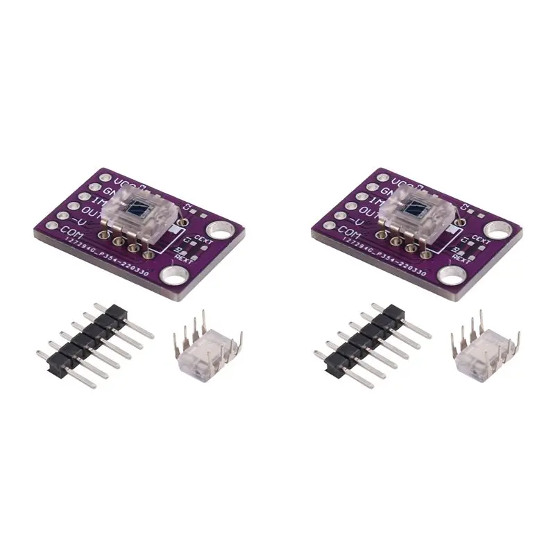

【PROMOTION】2X OPT101 Light Analog Light Intensity Sensor Module Single Chip Photoelectric Diode 14Khz CJMCU-101