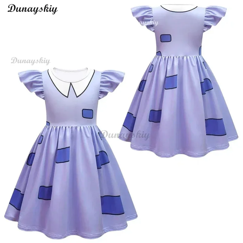 Dibujos animados TV increíble Cos circo Digital Ragatha Pomni disfraz Cosplay juego de rol mujeres adultas niñas vestido disfraz Halloween Suitr,7