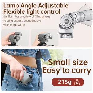 JINBEI HI-5 Flash Kamera Warna Speedlite Retro GN16 6000±200K Lampu Kecepatan 7 Tingkat Universal untuk Fotografi Canon Nikon Sony Fuji 8 flash retro penjualan terbaik - №