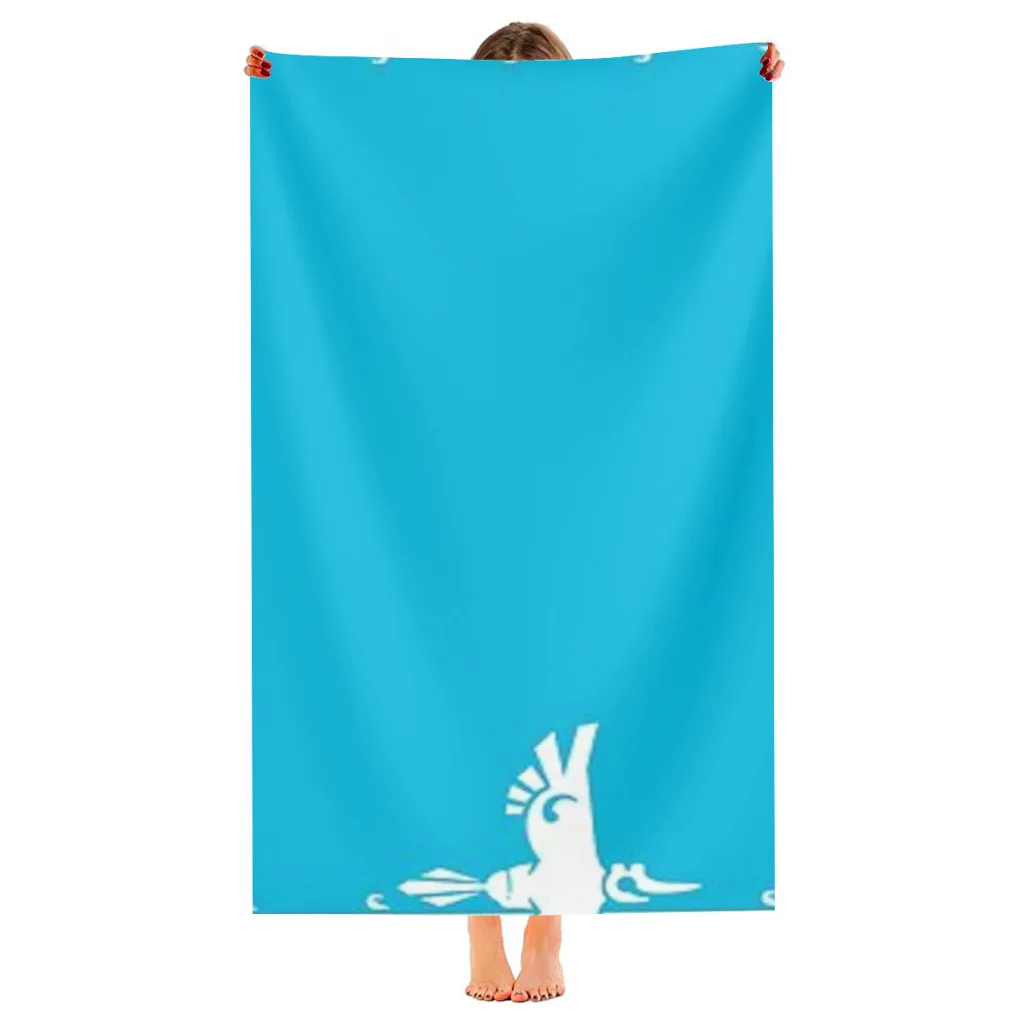 

Microfiber Beach Towel Champion Revali Scarf Print Quick Dry Sandless Beach Blanket Soft Comfortable Camping Pool Towel