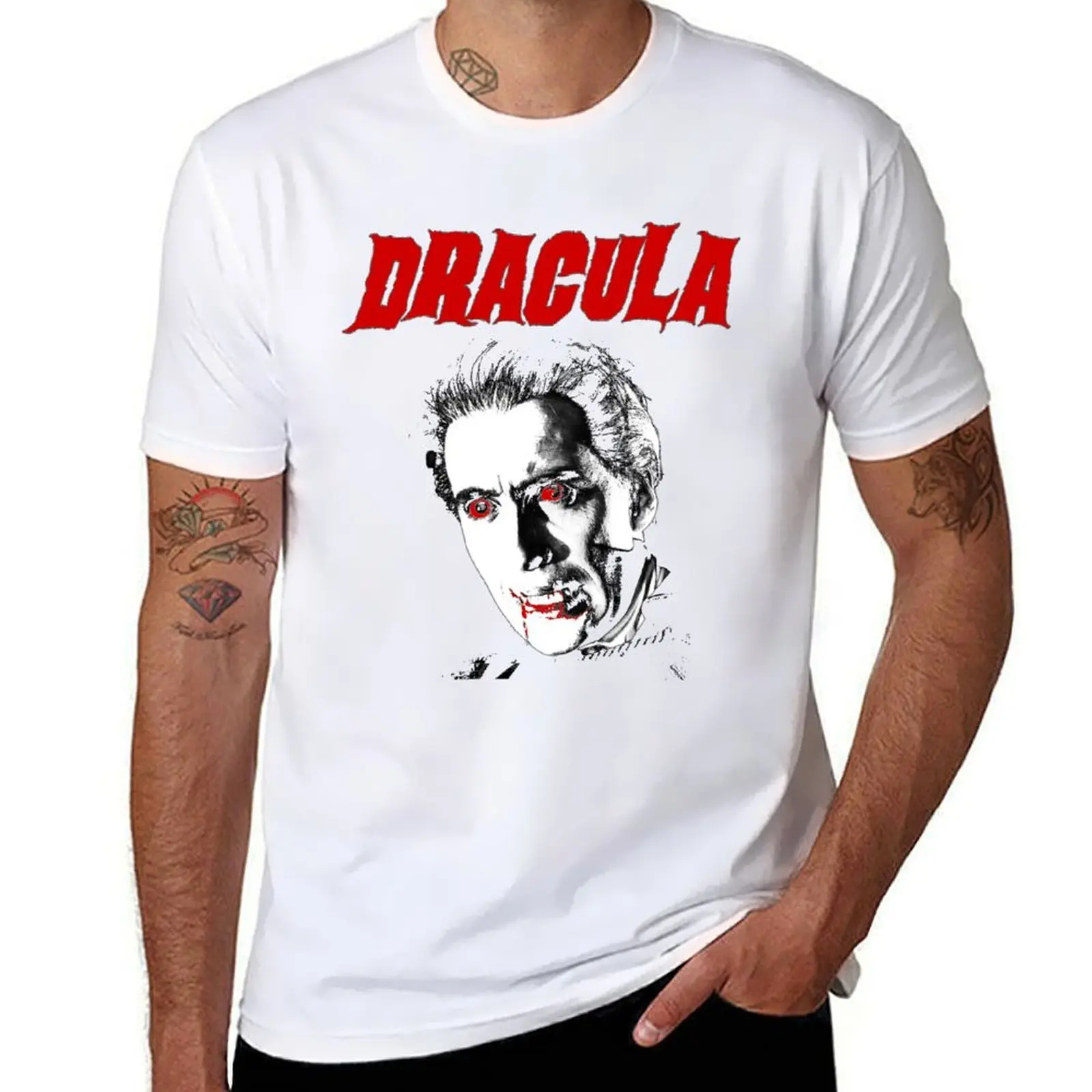 

Horror of Dracula T-Shirt t shirts for man cotton soft men t shirt cotton 100% T-Shirt