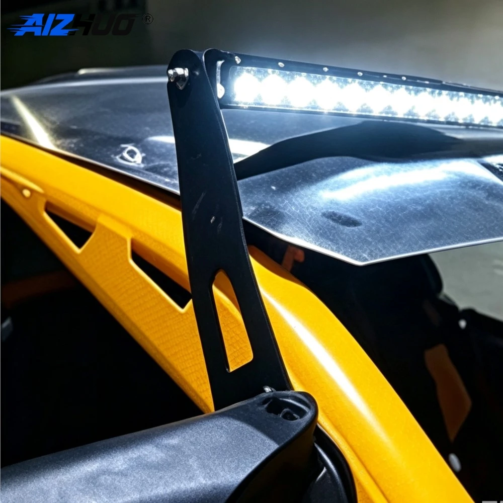 UTV Accessories Mounts 50 Inch LED Light Bar Upper Roof Brackets For Can-Am Maverick X3 2026 2025 - 2017 And X3 Max All Models