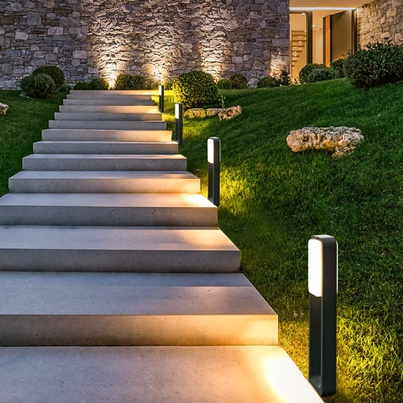 Imagem -03 - Led Lawn Lamp Landscape Lights For Garden Decoration Ac85265v Ip65 Waterproof Garden Lights Iluminação Exterior para Casa de Campo