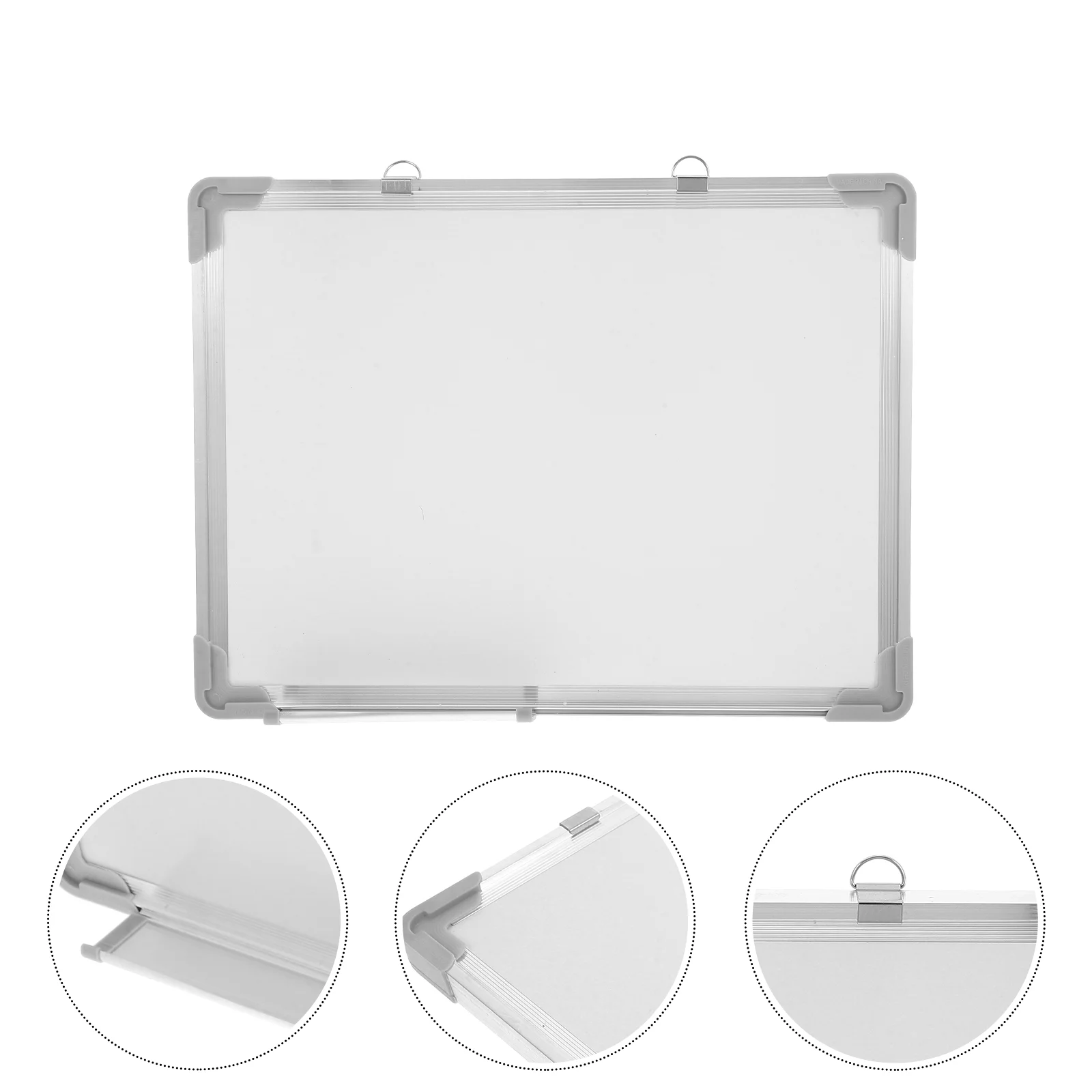 Hanging Magnetic Whiteboard Small Dry Erase for Wall Single Sided Office Aluminum Frame Child