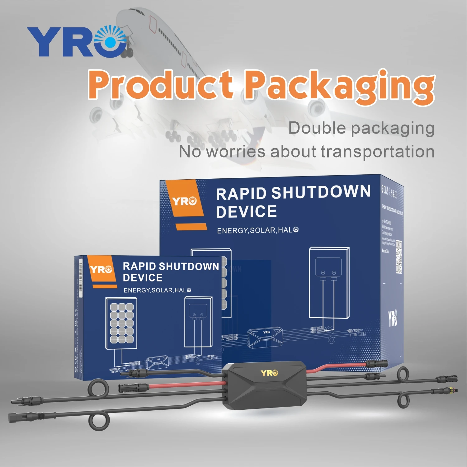 جهاز إيقاف التشغيل السريع بالطاقة الشمسية الآمن، وحدة تحكم Rsd لراجل الحرائق PLC Pv #5