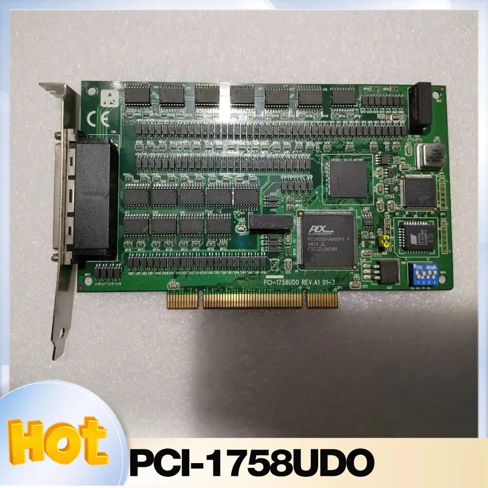 128-channel isolated digital I/O PCIE acquisition card PCI-1758UDO REV.A1 High Reliability