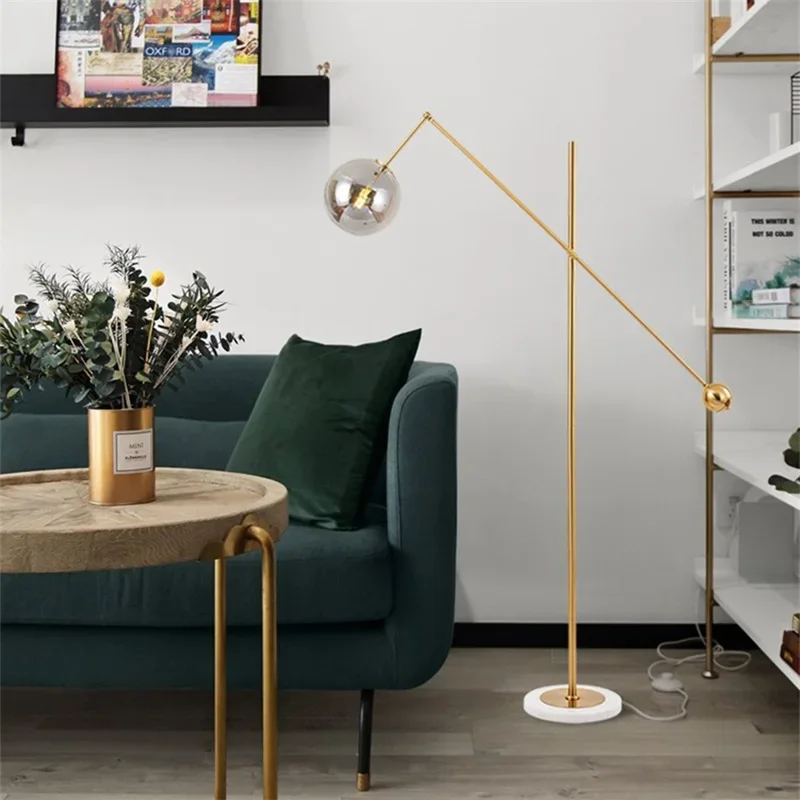 ALBERT Nordic Creative Marble Floor Lamp Lighting Modern LED Decorative for Home Living Bed Room