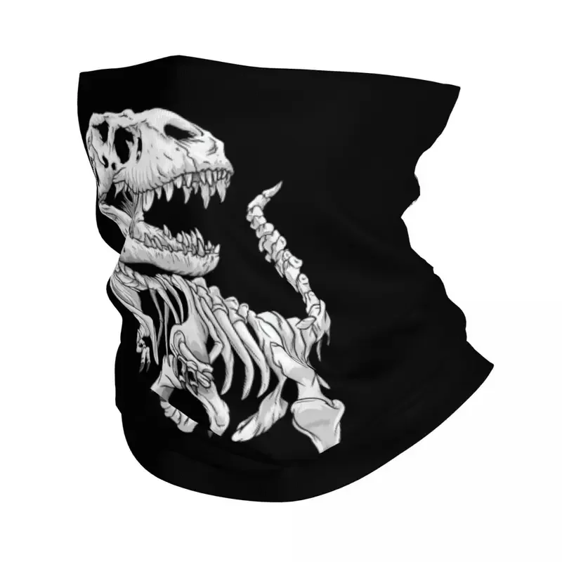 T-Rex-Écharpe de cou pour homme et femme, cagoule pour randonnée, camping, paléontologue, dinosaure