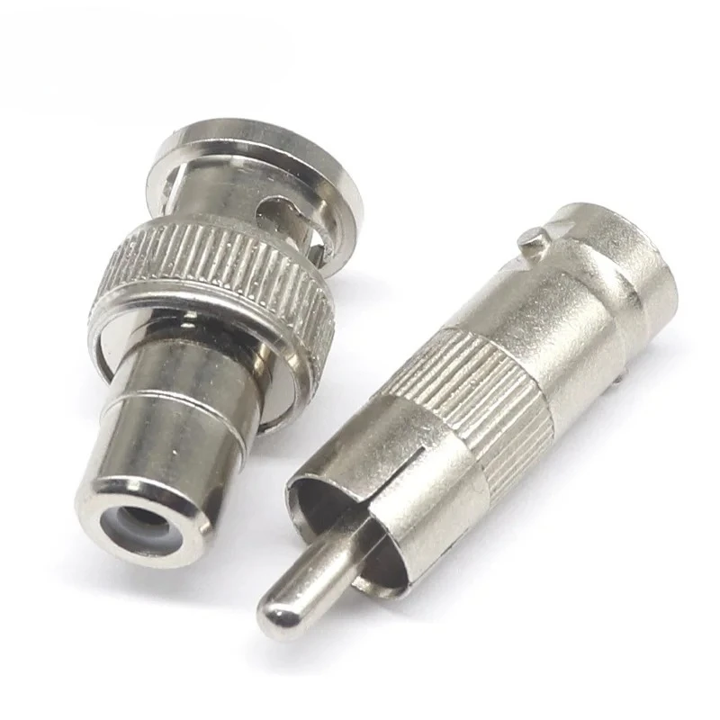 5pcs Surveillance Video Adapter Kit - BNC Female/Male to BNC Male/RCA Female Q9 Male to RCA Female Q9 Female to AV Male