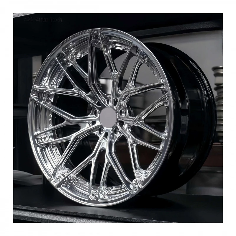 Forged Monoblock Deep Concave Wheels T6061 ET25-45 18-22 Inch 5x112 5x114.3 5x120 Multi Spoke