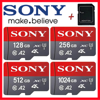 SONY Micro SD Card Memory Class 10 High Speed 1024GB 4K Ultra-HD Video A2 TF Flash Card MicroSD for Xiaomi Camera Phone Drone