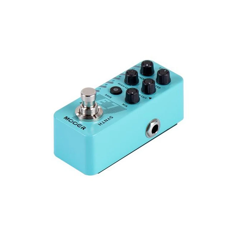 MOOER E7 Synth Guitar Pedal 7 Types Custom Synthesizer Synth Tones Like Trumpet Organ 8 Bits EDM/Pad with Individual Arpeggiator