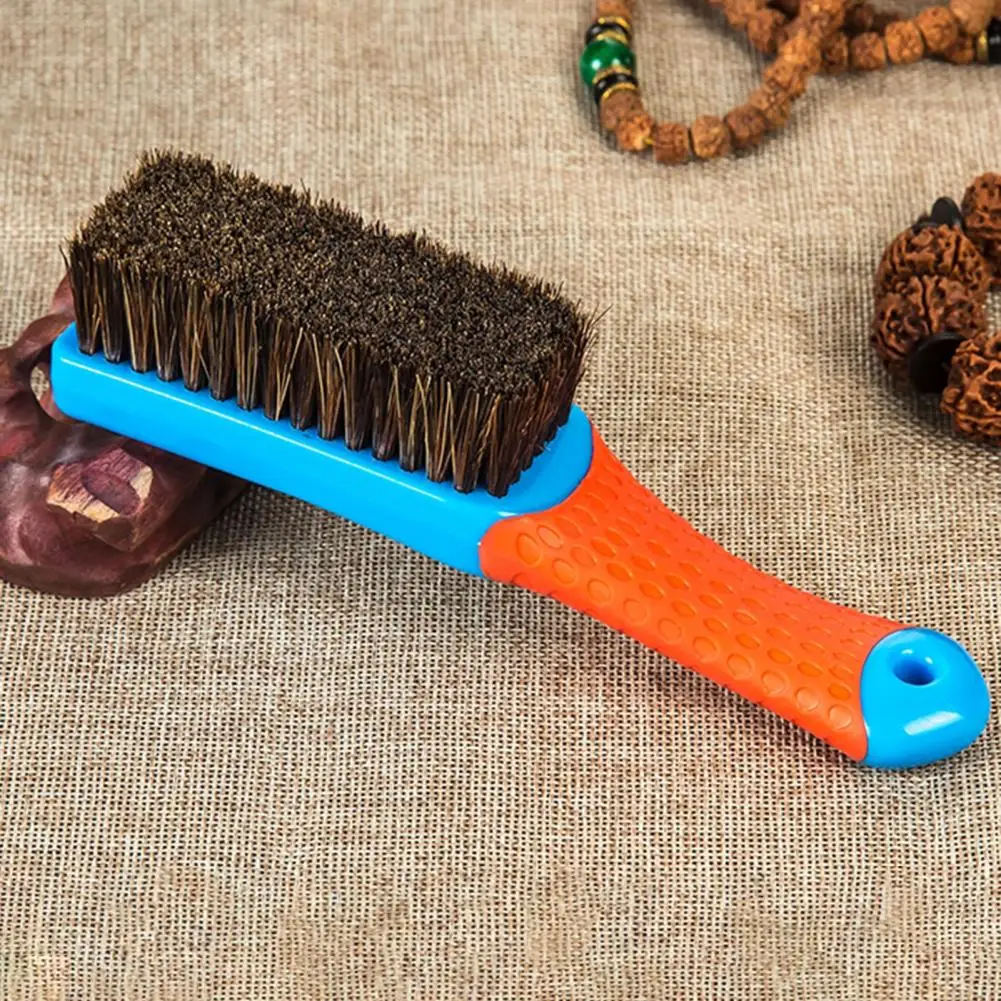 Bristle Brush Deep Cleaning Polishing Comfort Grip Stiff Bristle Scrub Dusting Brush Hand Tool Cleaning Brush Portable for Craft