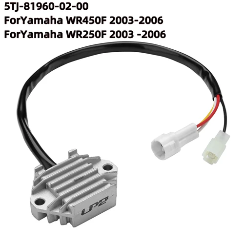 Motocicleta regulador rectificador para Yamaha WR450F WR250F WR 450F 450 F WR 250F 250 F 2003, 2004, 2005, 2006 5TJ-81960-02-00