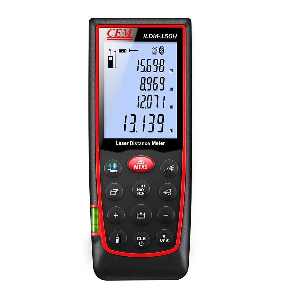 CEM iLDM-150H  Professional Distance Meter 150m bluetooth Rangefinder