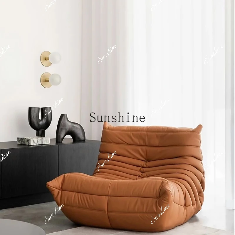 

Large and small apartment living room bedroom balcony leisure lazy tatami caterpillar recliner FT