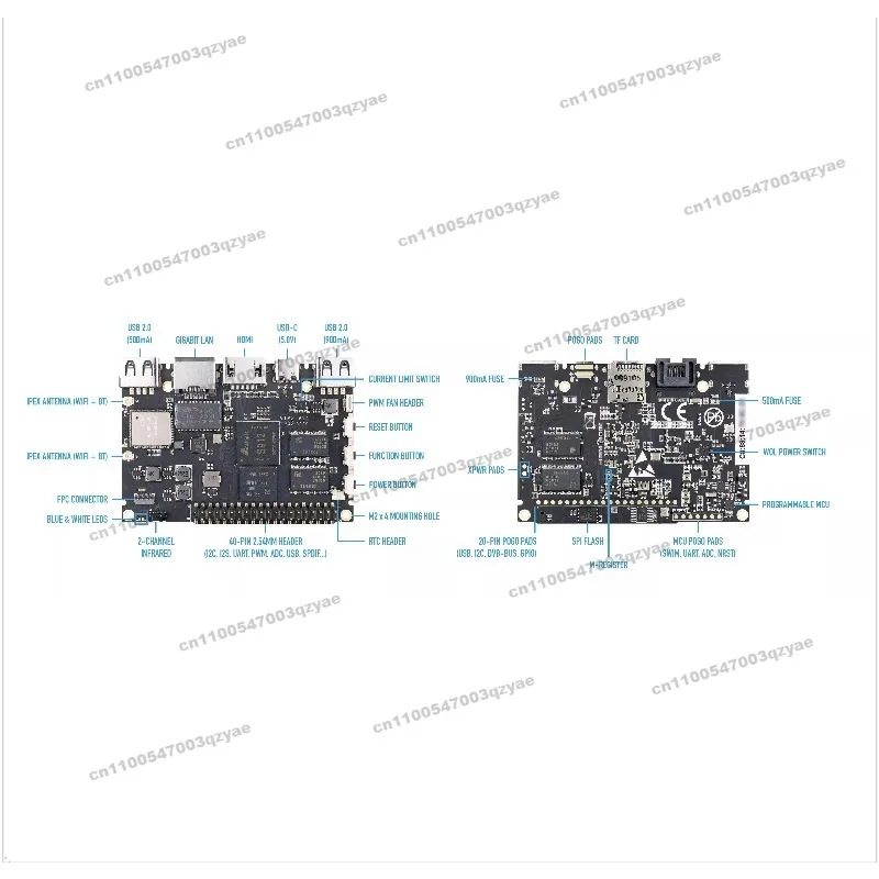 VIM2S912 Linux Android Ubuntu Development Board Android TV