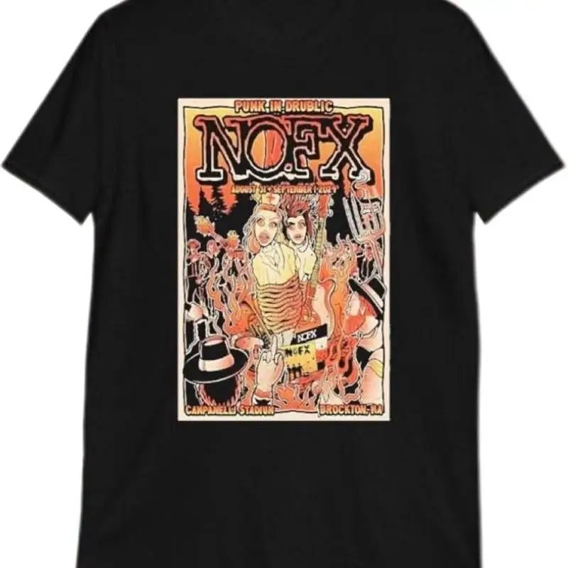 Nofx Punk In Drublic Campanelli Stadium Brockton Ma 31. August 1. September 2024 T-Shirt