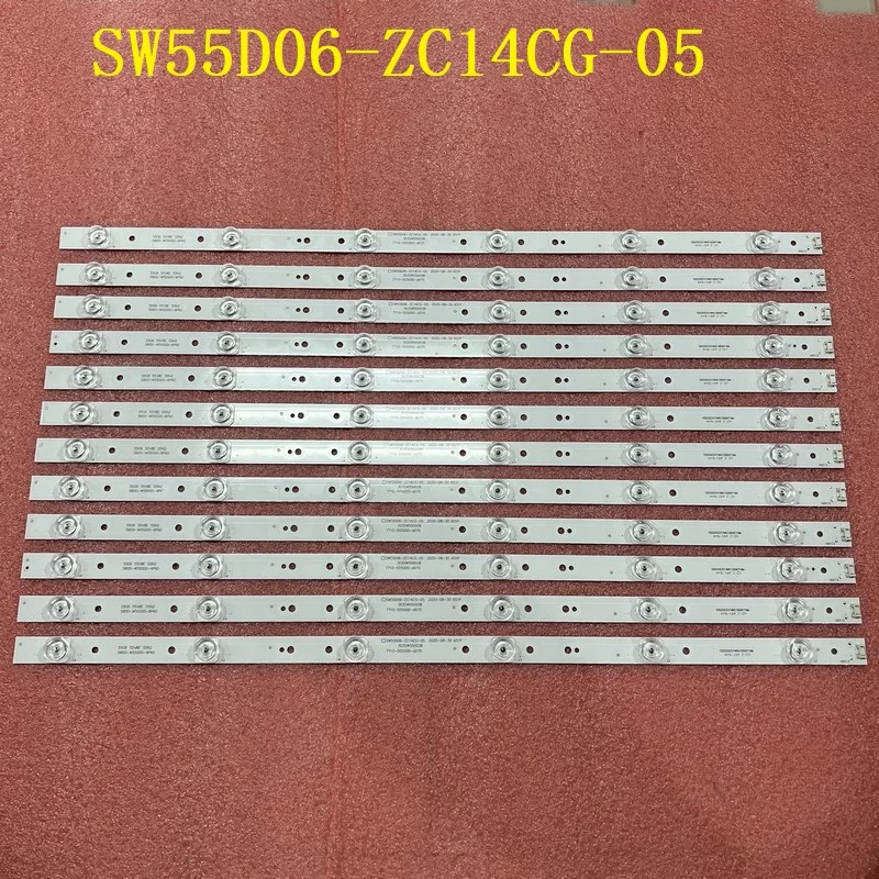 LED Backlight strip For CRH-A553535120674NREV1.0B 55G6 55V8E 55N2 5800-W55000-6P60 SW55D06-ZC14CG-05 SW55s6sug