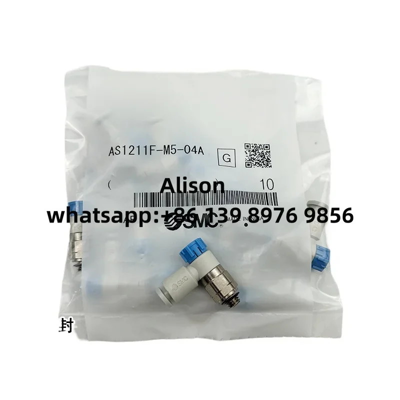 

10PCS SMC AS1211F/2211F/3211F/-M5/01/02/03/04-06/08/10SA AS1211F-M5-04A AS1211F-M5-06A AS2211F-01-04SA AS3211F-03-12SA