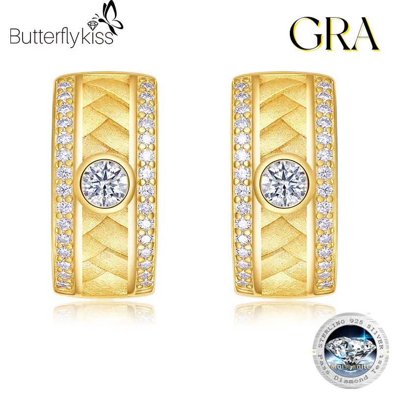 

Butterflykiss Classic 925 Silver Plated Women's Earrings Fashion Handmade Jewelry 18k Gold Earring Party Jewelry Korean Earrings