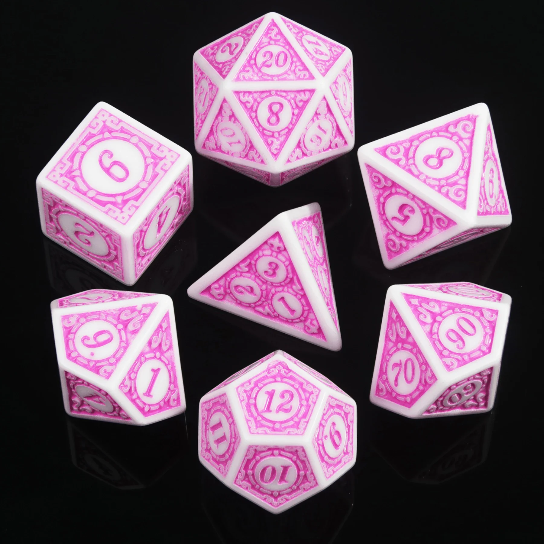 DND Game Dice 16mm-20mm Dices Set For Board Games /Teaching Math Party Accessories Multi Sided Dices Set