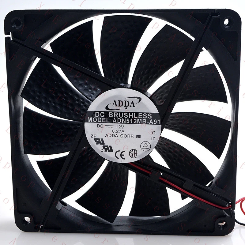 

D 1PC FOR ADDA ADN512MB-A91 Cooling Fan 135*135*25mm 12V 2pin New