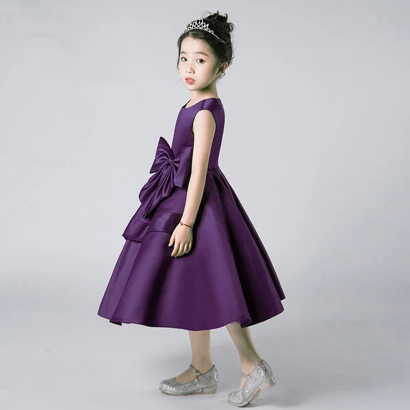 Children Girls Evening Dress Piano Competition Costume Clothing Fashion Baby Dresses Princess Birthday Party Dresses Gifts 2024