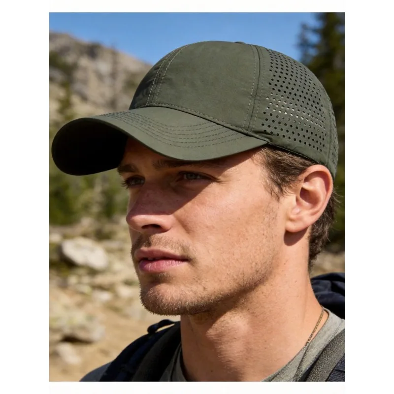 Lightweight Quick Dry Breathable Baseball Cap Unisex Sun Hat for Men Women Outdoor Har