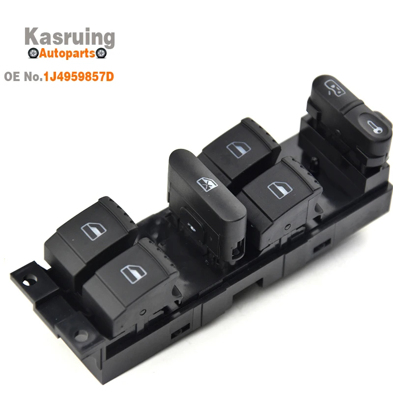 

1J4959857D Высококачественный главный электронный переключатель управления окном для Golf MK4 SEAT LEON TOLEDO 1999-2006 1J4 959 857D