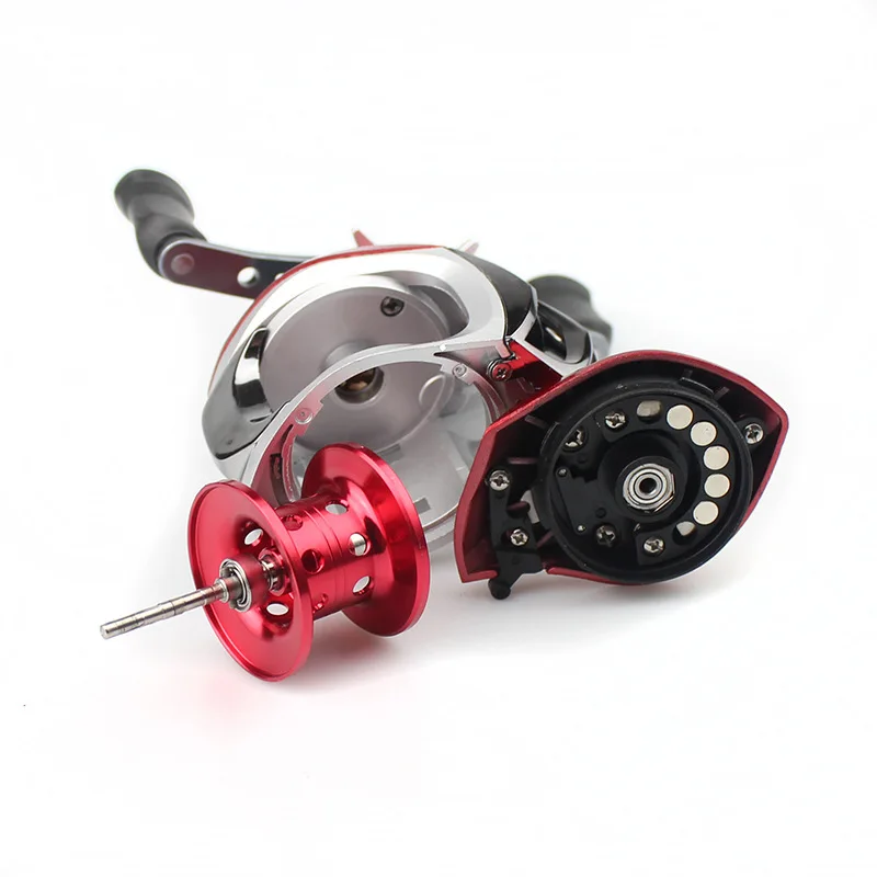 Baitcasting Fishing Reels Max Drag 8kg Ultra Light Casting Reel Fishing Reel for Bass Pike Fishing Tackle