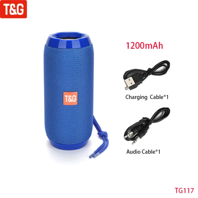 T&G Drahtlose Tragbare Bluetooth Lautsprecher Caixa De Som Blutooth Musik Sound Box Für Radio FM Subwoofer Bluetooth Audio Hand Freies Baffe 3