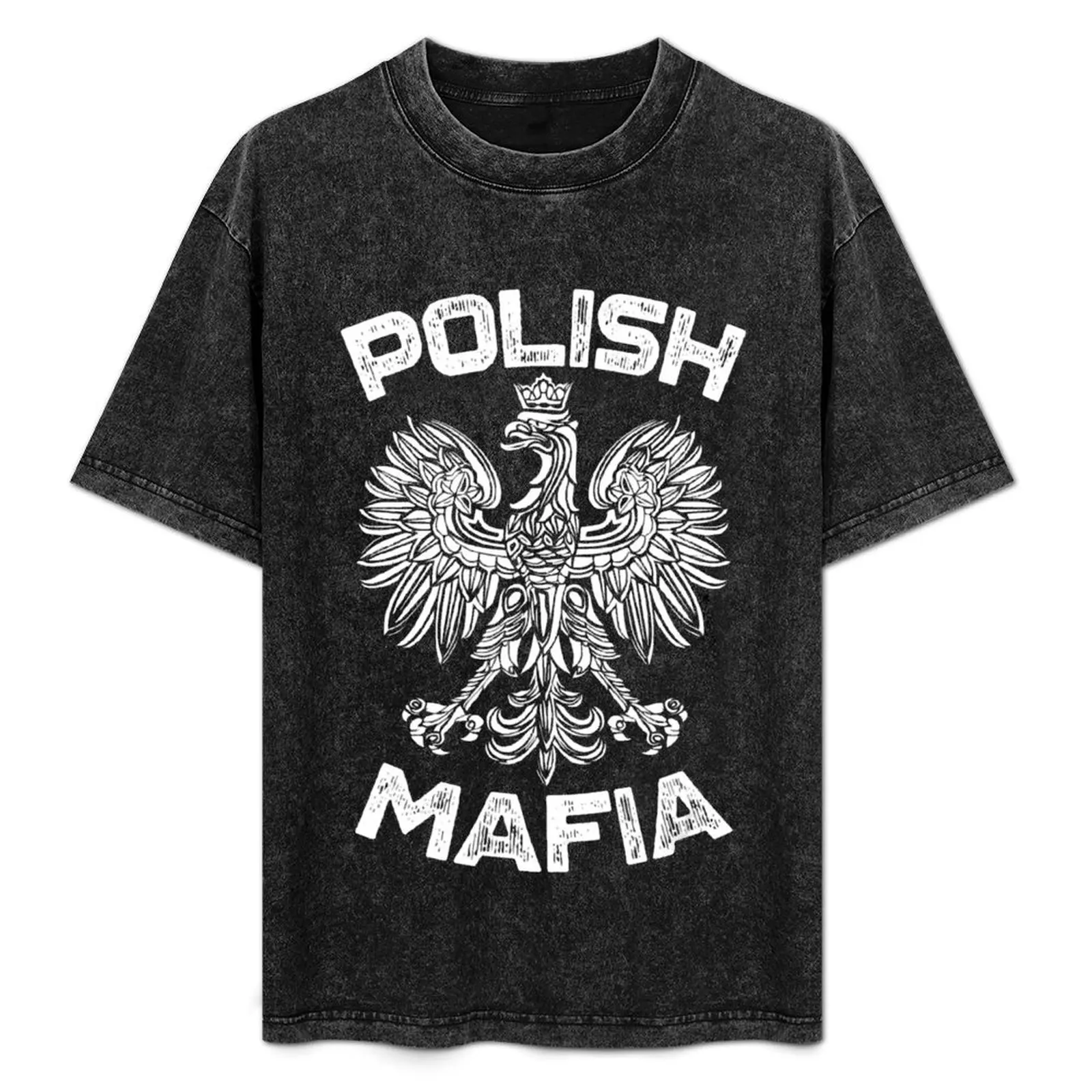 

Polish Mafia Poland Polish Eagle Polska Dyngus Day T-Shirt Casual Daily Outfit T-Shirt