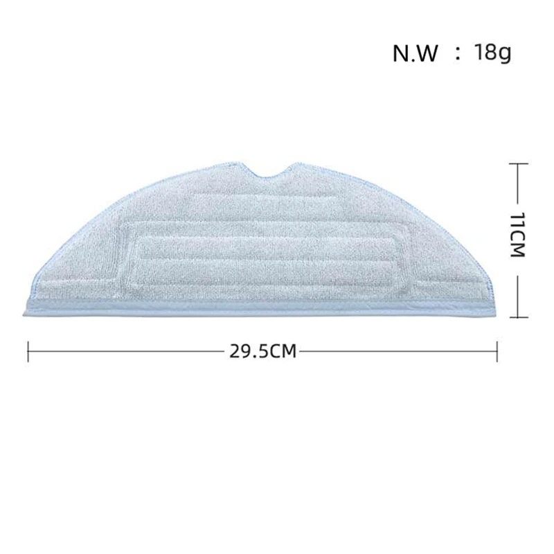 Сменная Швабра для пылесоса Xiaomi Roborock S7 T7S Plus, фильтр НЕРА, боковая роликовая щетка, запасные части