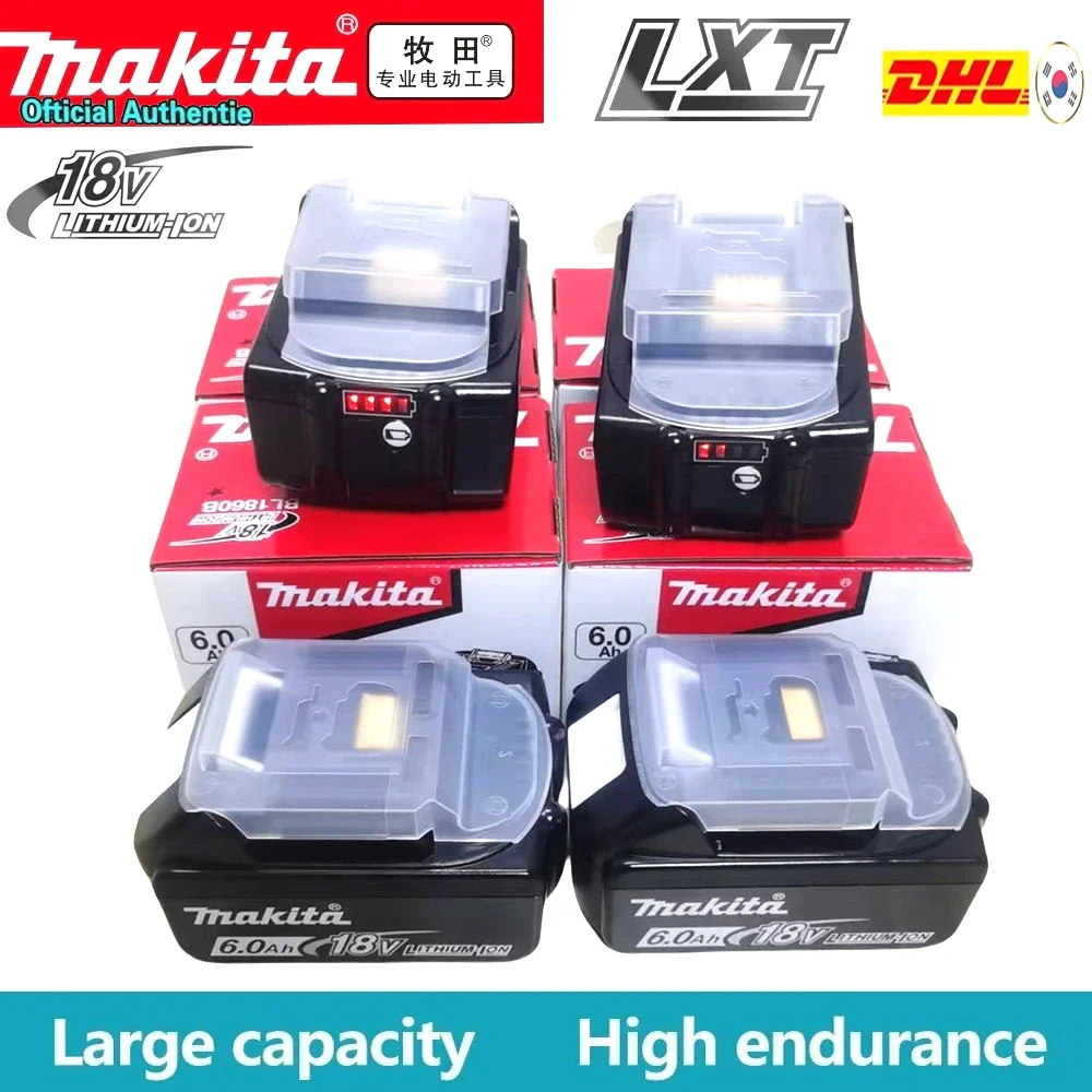 

Original Makita 18V 5/6/Ah rechargeable power tool battery, Makita BL1830-18650 fast charging, ultra long battery life