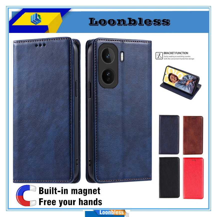 Phone Cases With Wallet - Funda de Cuero Tipo Libro para
