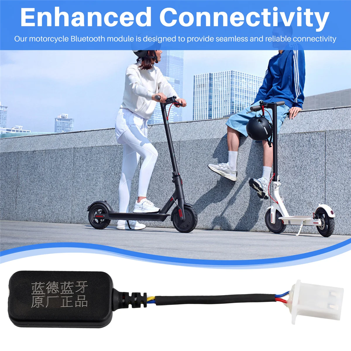 Motocicleta elétrica Bluetooth Programming Module, Data Import and Forwarding, Fit for VOTOL Controller