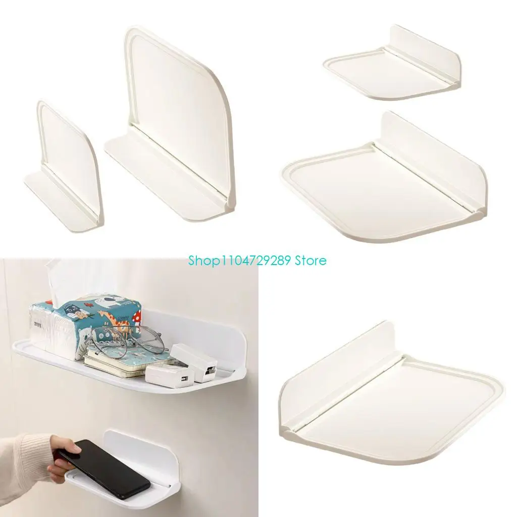 

D8KE Fold Up Camping Shelf Removable Multipurpose Storage Rack for Compact Spaces