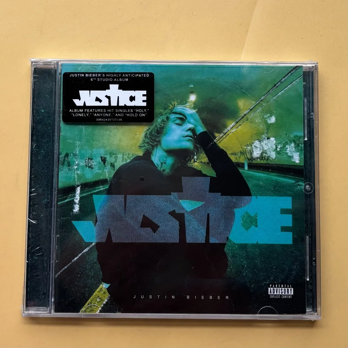 

Justin Bieber Justice 2021 Pop Music CD Album Rich Vocal Performance for Pop Music Fans and Music Collectors