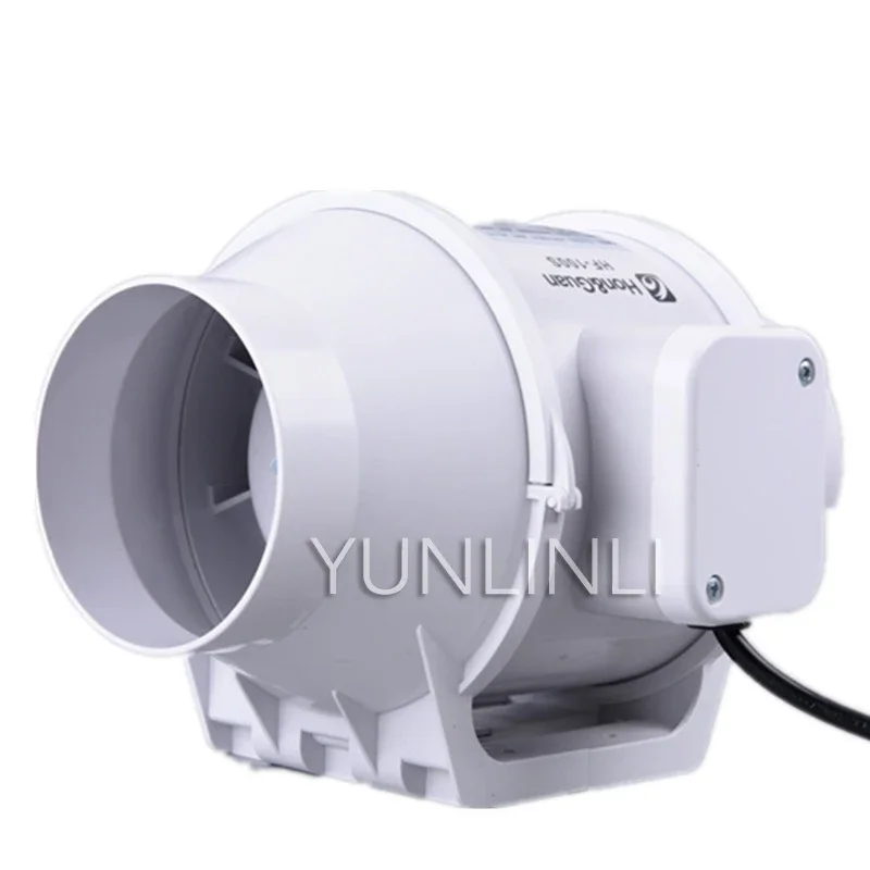 

4 Inch Duct Fan Mini Fan Blower Waterproof Ventilation Pipe Exhaust Ceiling Bathroom Extractor Fan HF-100S