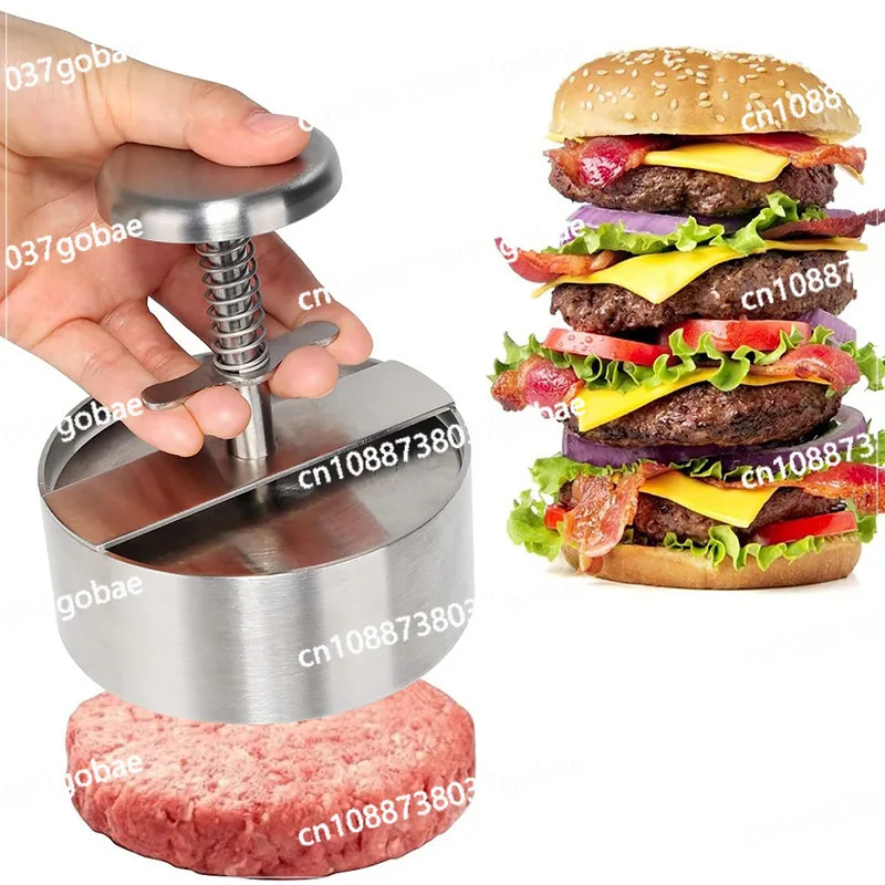 

Hamburger meat press 304 stainless steel meat press cake press