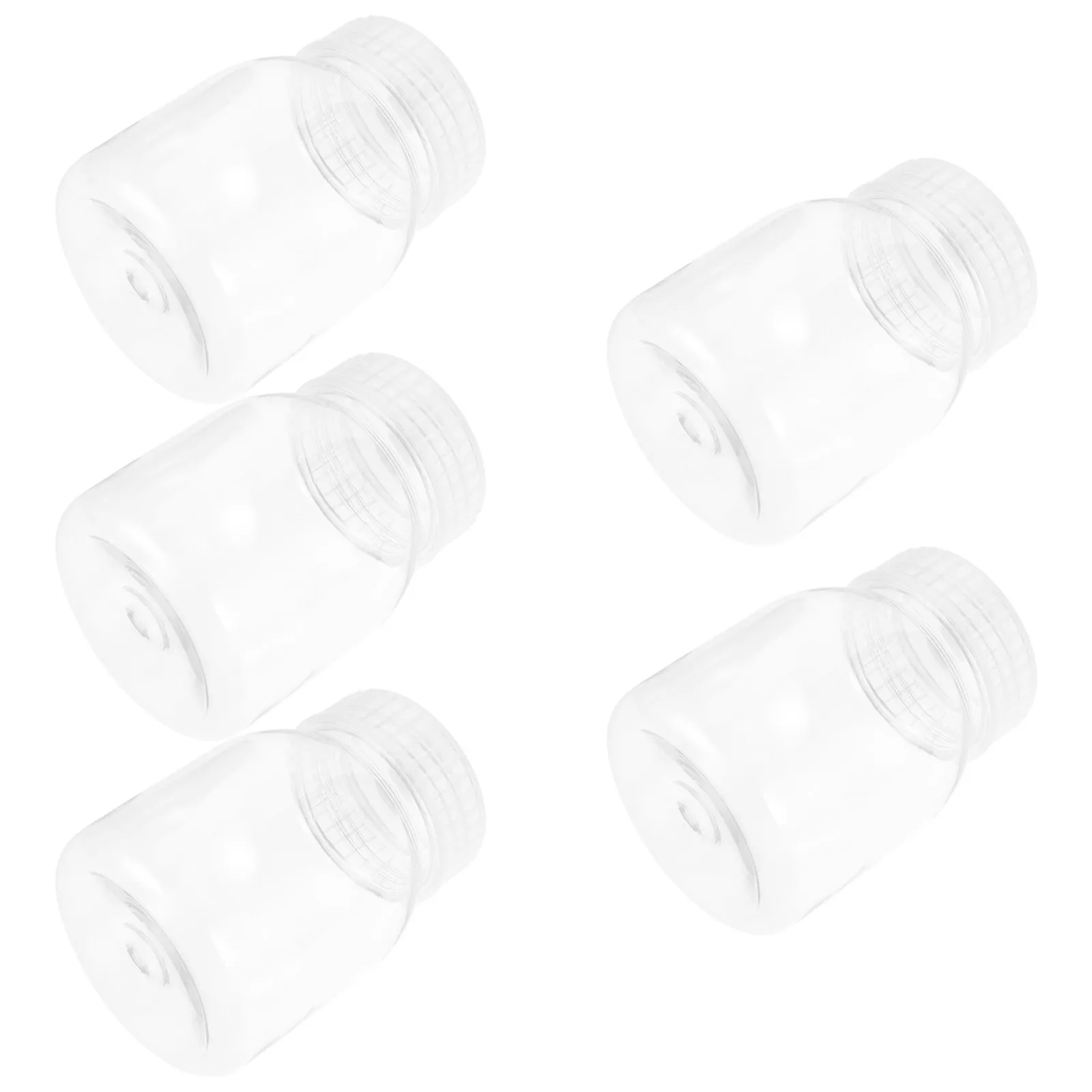 

Набор из 5 лабораторных пластиковых бутылок с широким горлом, прозрачные, 350 мл, для хранения растительных тканей, образцов и реагентов